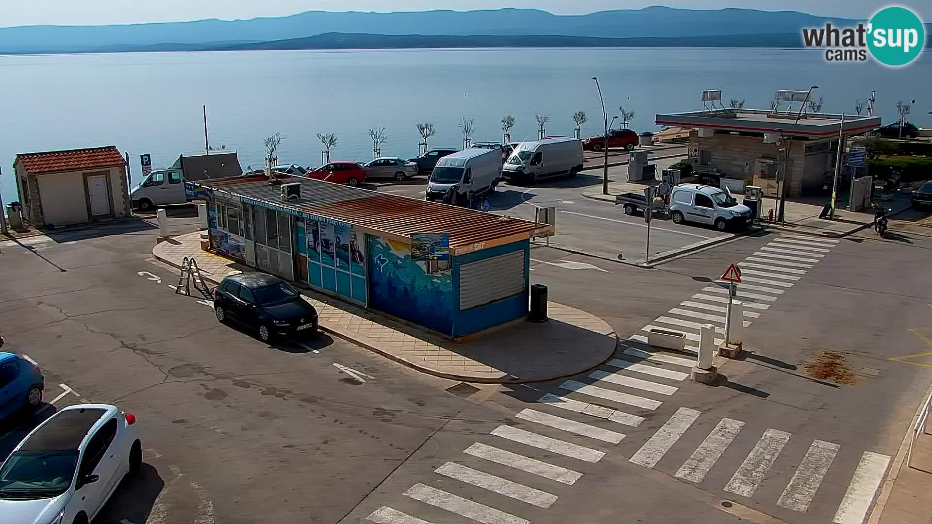 Webcam Bol Centre-Ville & Marina – Vue en direct depuis Bol, île de Brač