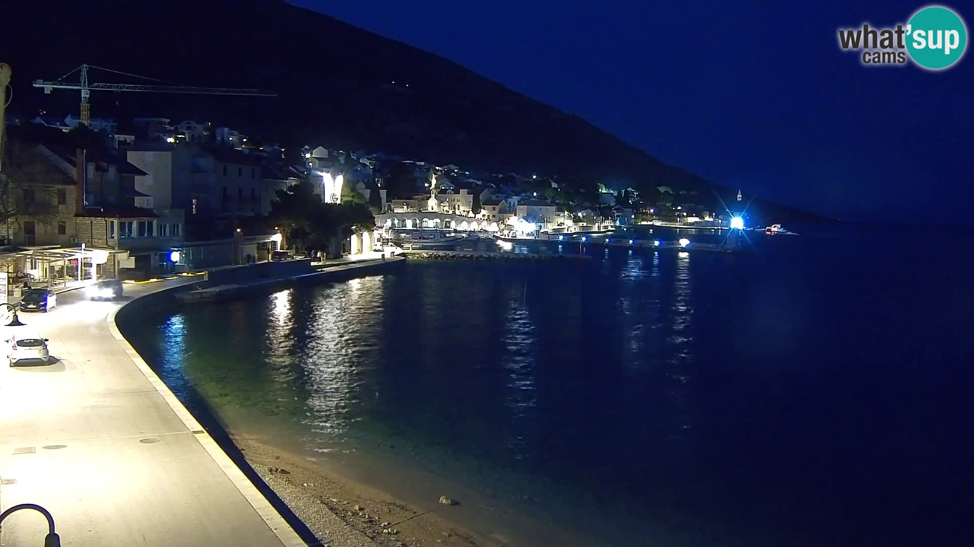 Webcam Bol Hafen & Ortszentrum – Liveblick aus Bol auf der Insel Brač