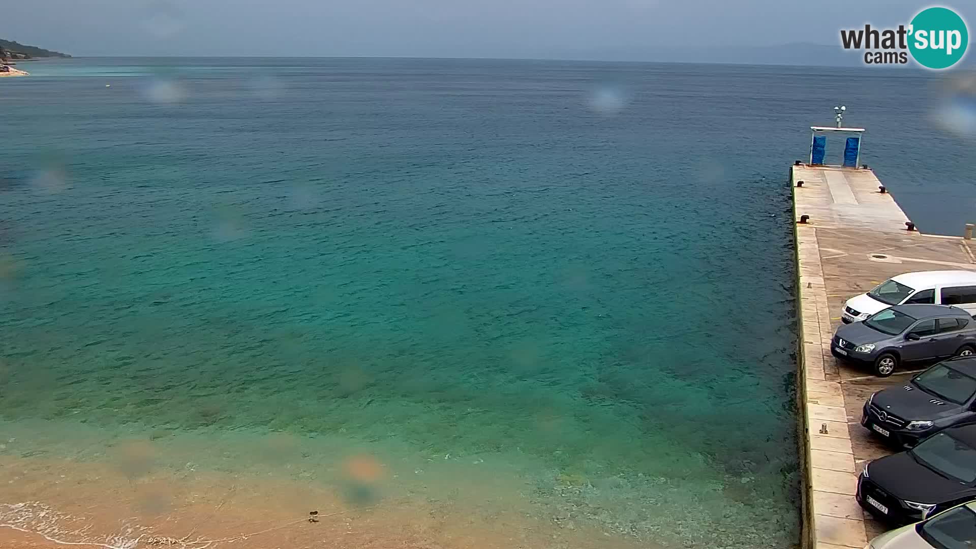 Webcam Bol Centro e Marina – Vista live dal porto di Bol