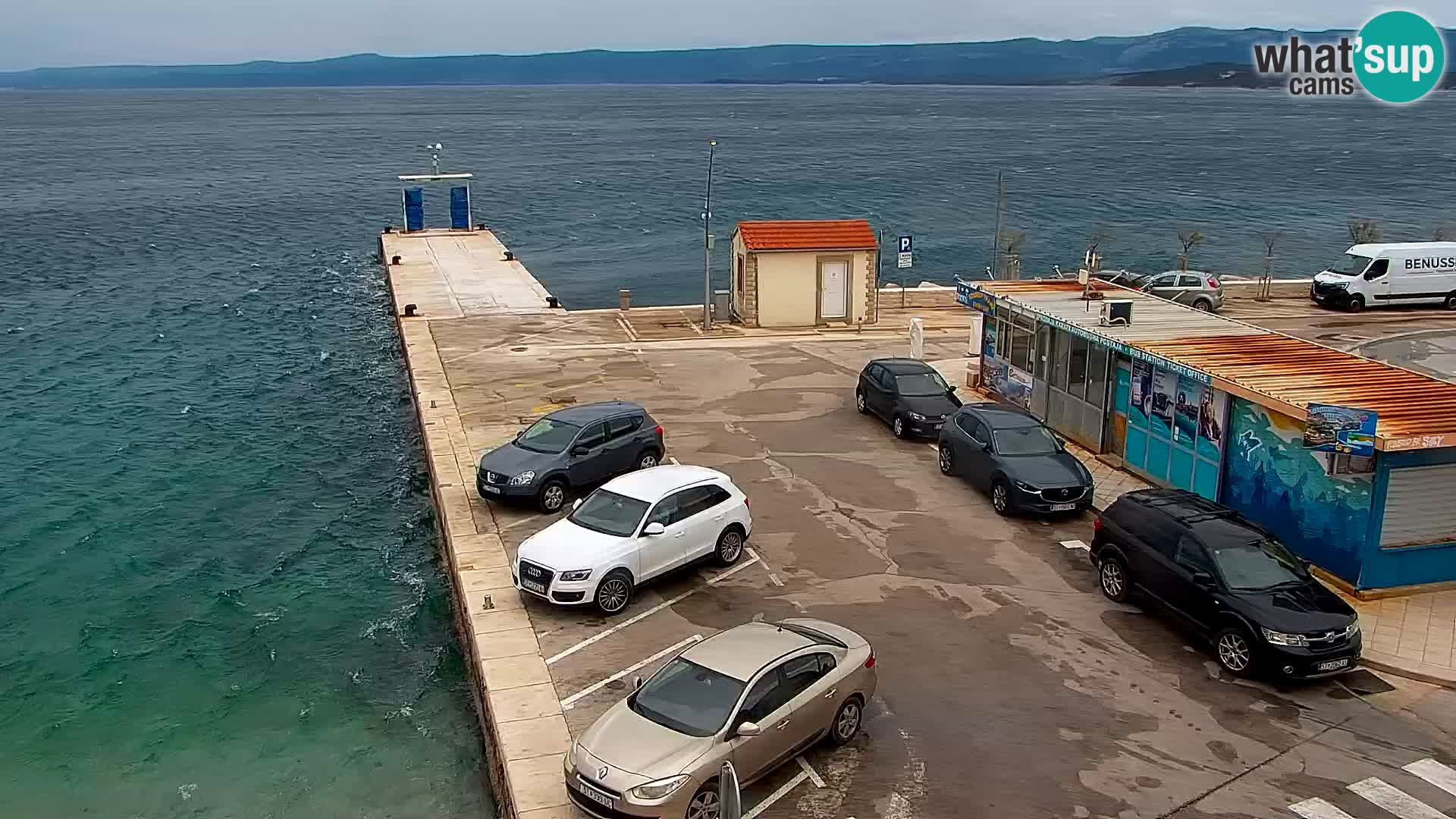 Webcam Bol Hafen & Ortszentrum – Liveblick aus Bol auf der Insel Brač