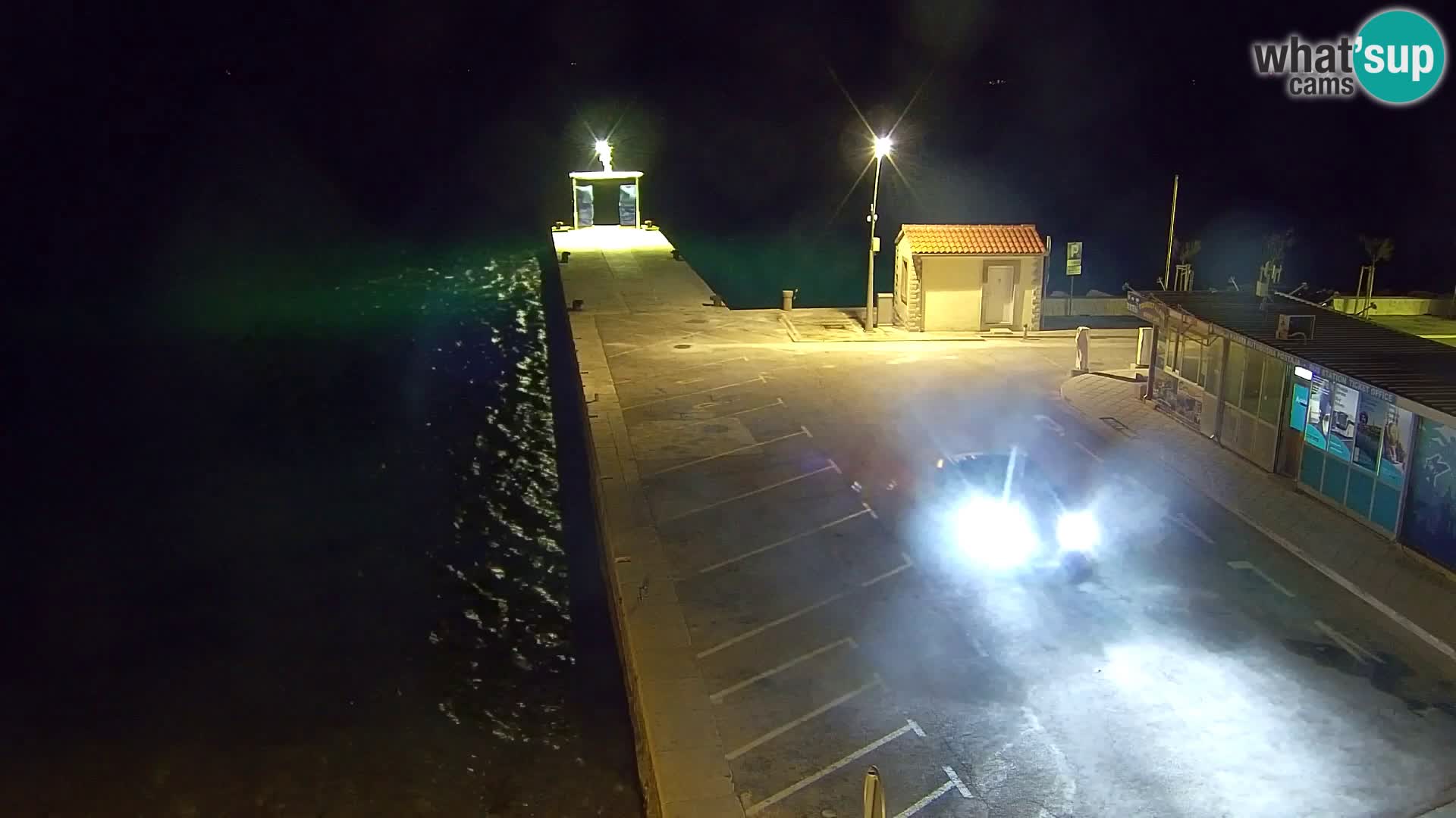 Spletna kamera Bol – Center mesta in marina v živo