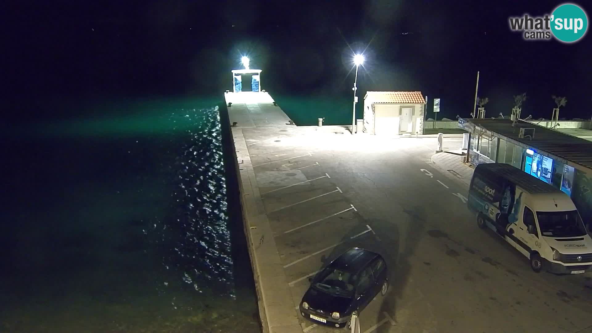 Webcam Bol Centre-Ville & Marina – Vue en direct depuis Bol, île de Brač