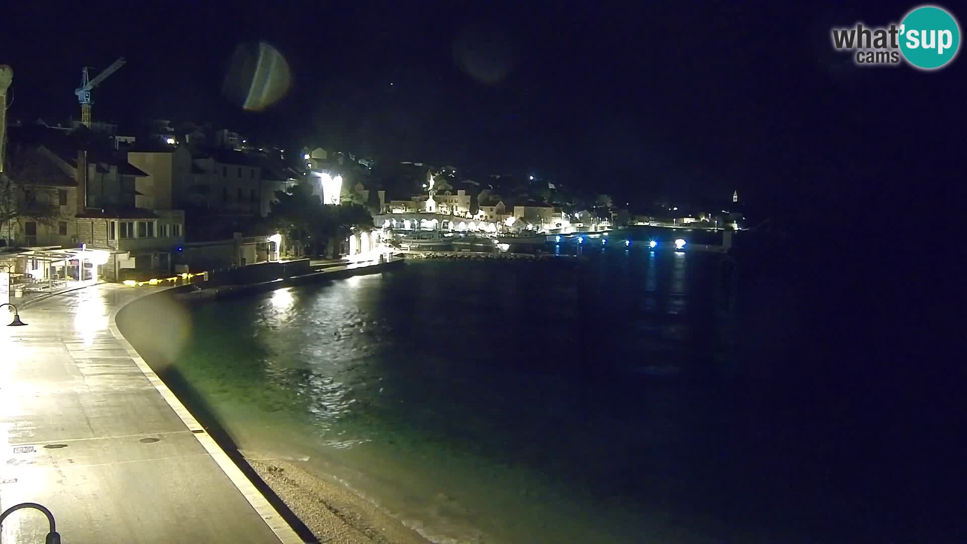 Webcam Bol Centre-Ville & Marina – Vue en direct depuis Bol, île de Brač