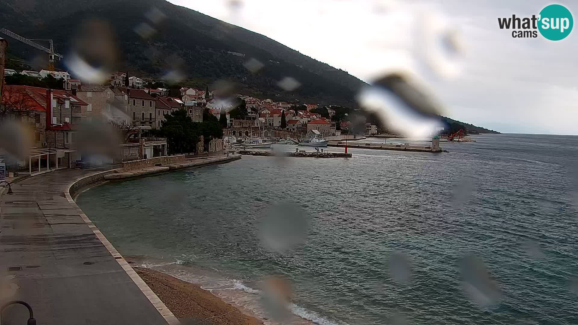 Webcam Bol Town Center & Marina – Live View from Bol, Brač