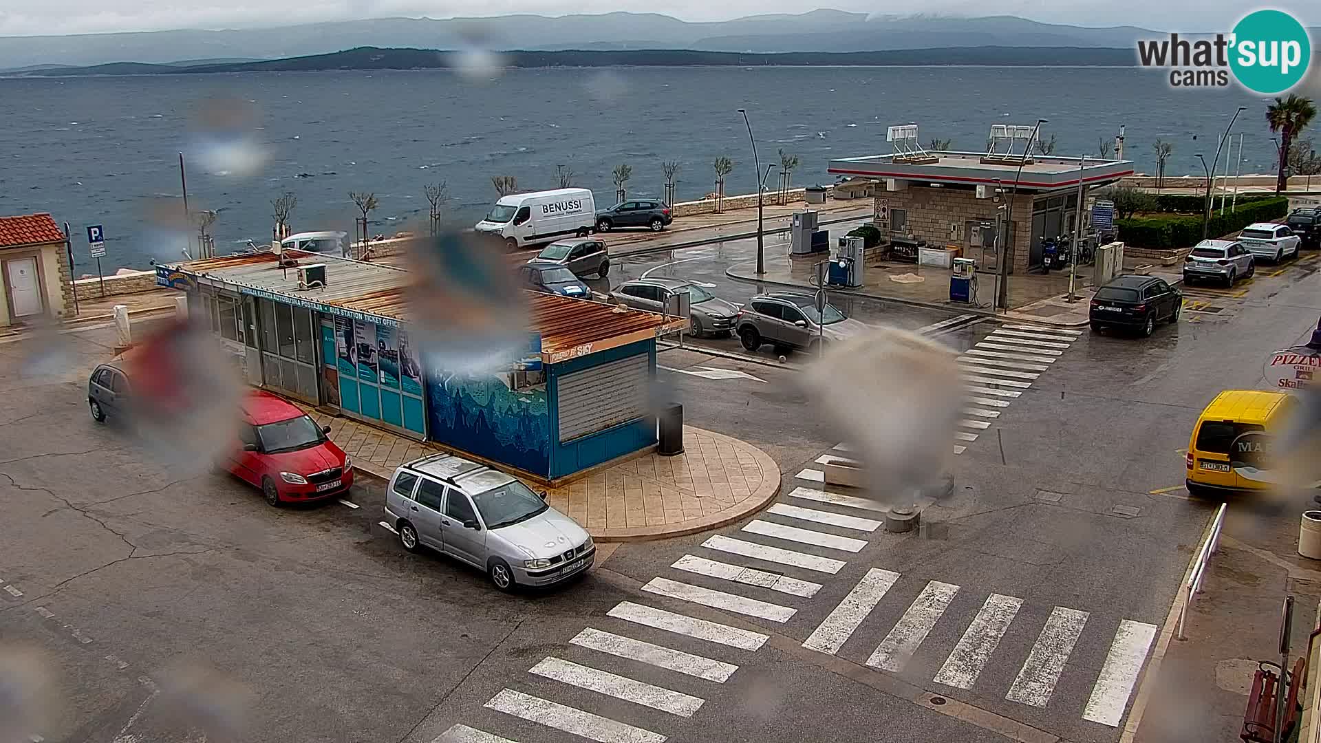 Webcam Bol Centre-Ville & Marina – Vue en direct depuis Bol, île de Brač