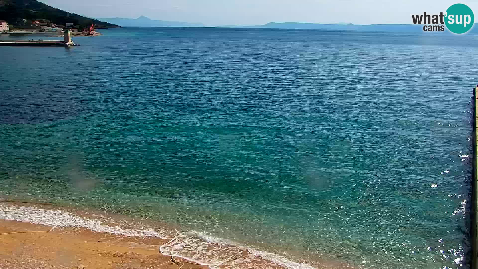 Webcam Bol centre-ville & marina – Vue en direct depuis Bol, île de Brač