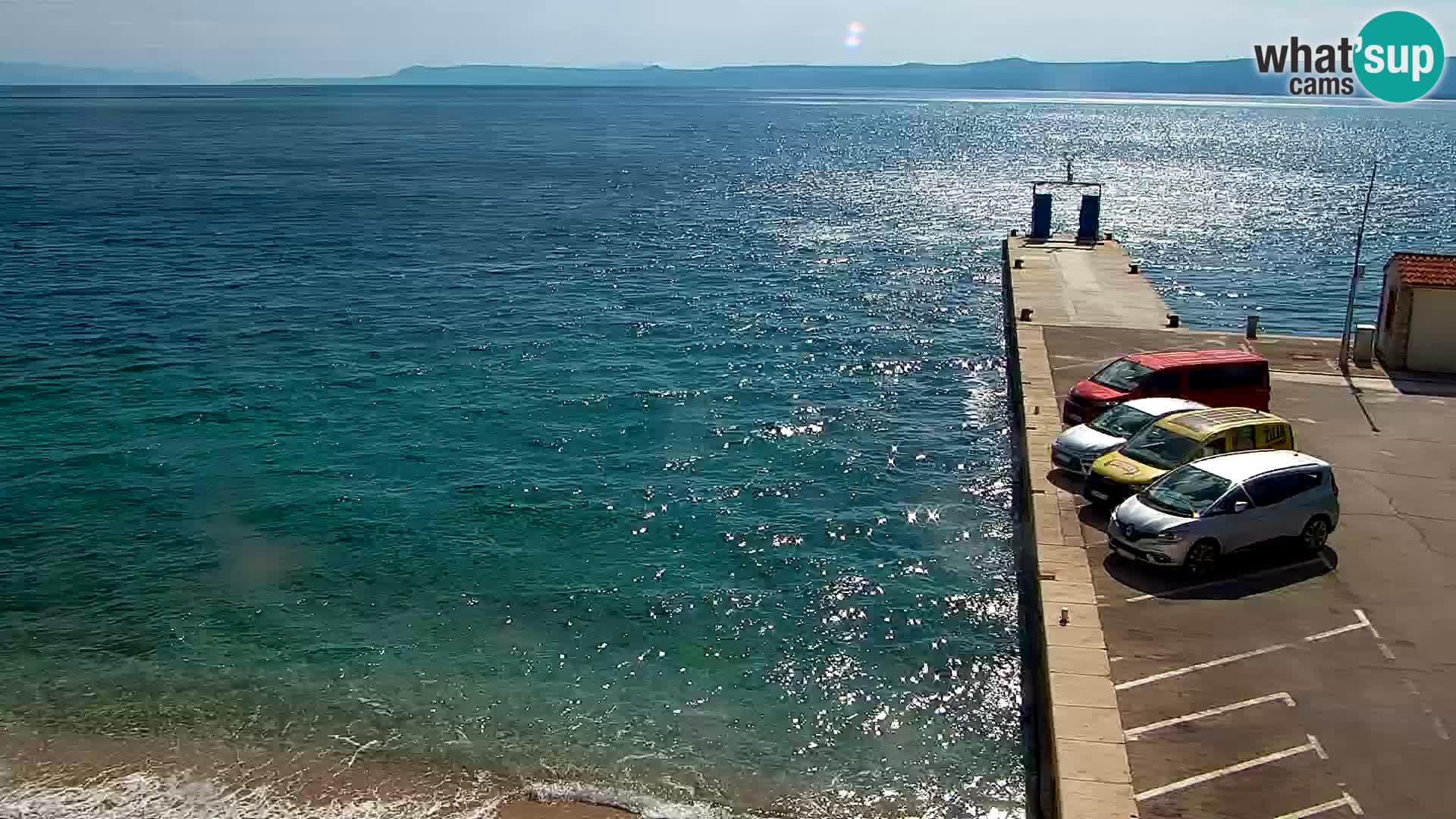 Webcam Bol centre-ville & marina – Vue en direct depuis Bol, île de Brač