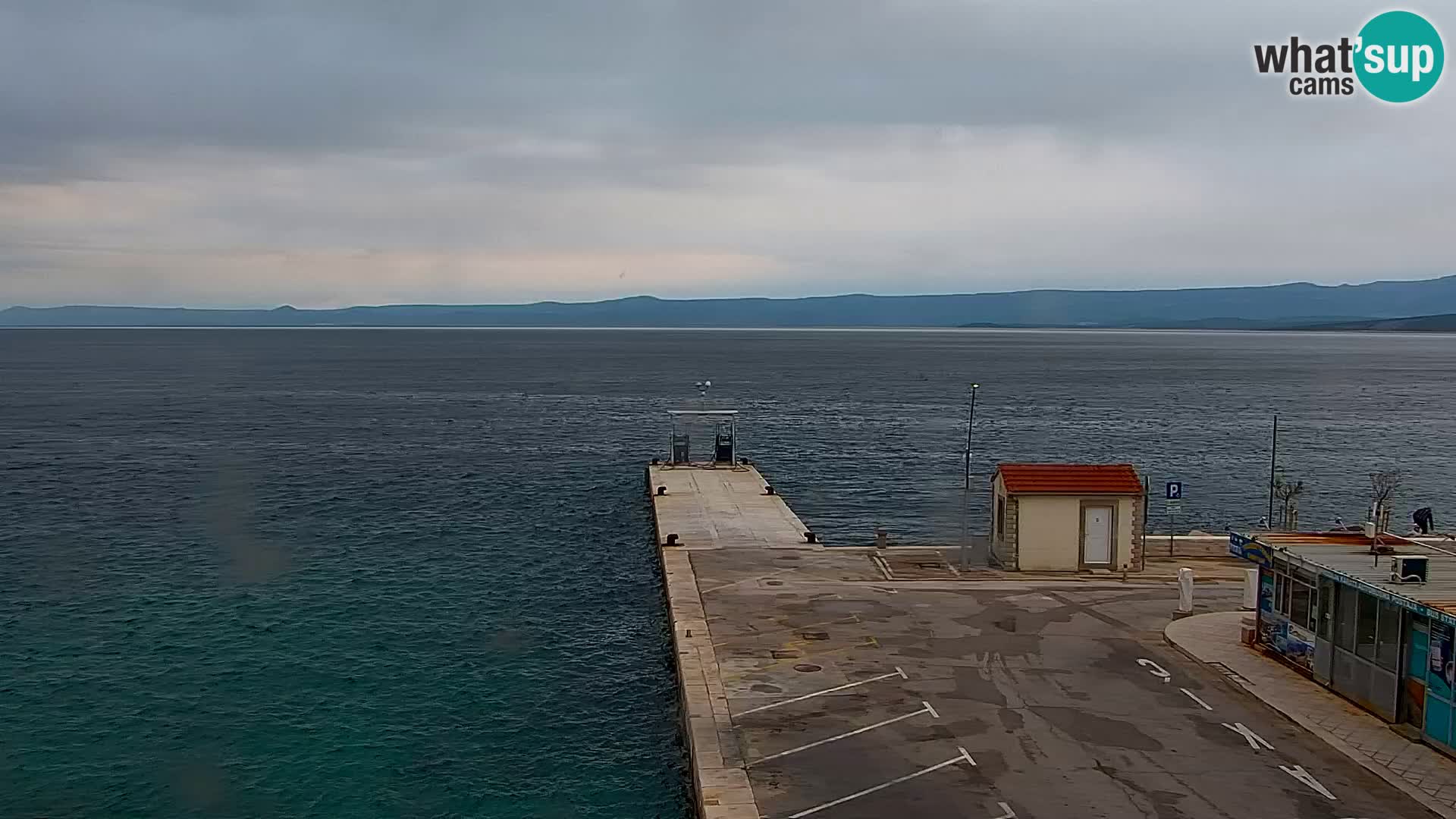 Webcam Bol Centre-Ville & Marina – Vue en direct depuis Bol, île de Brač