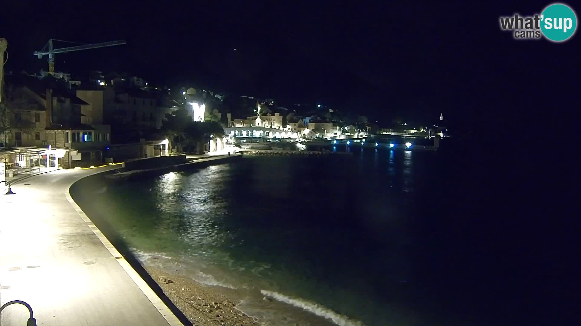 Webcam Bol centre-ville & marina – Vue en direct depuis Bol, île de Brač