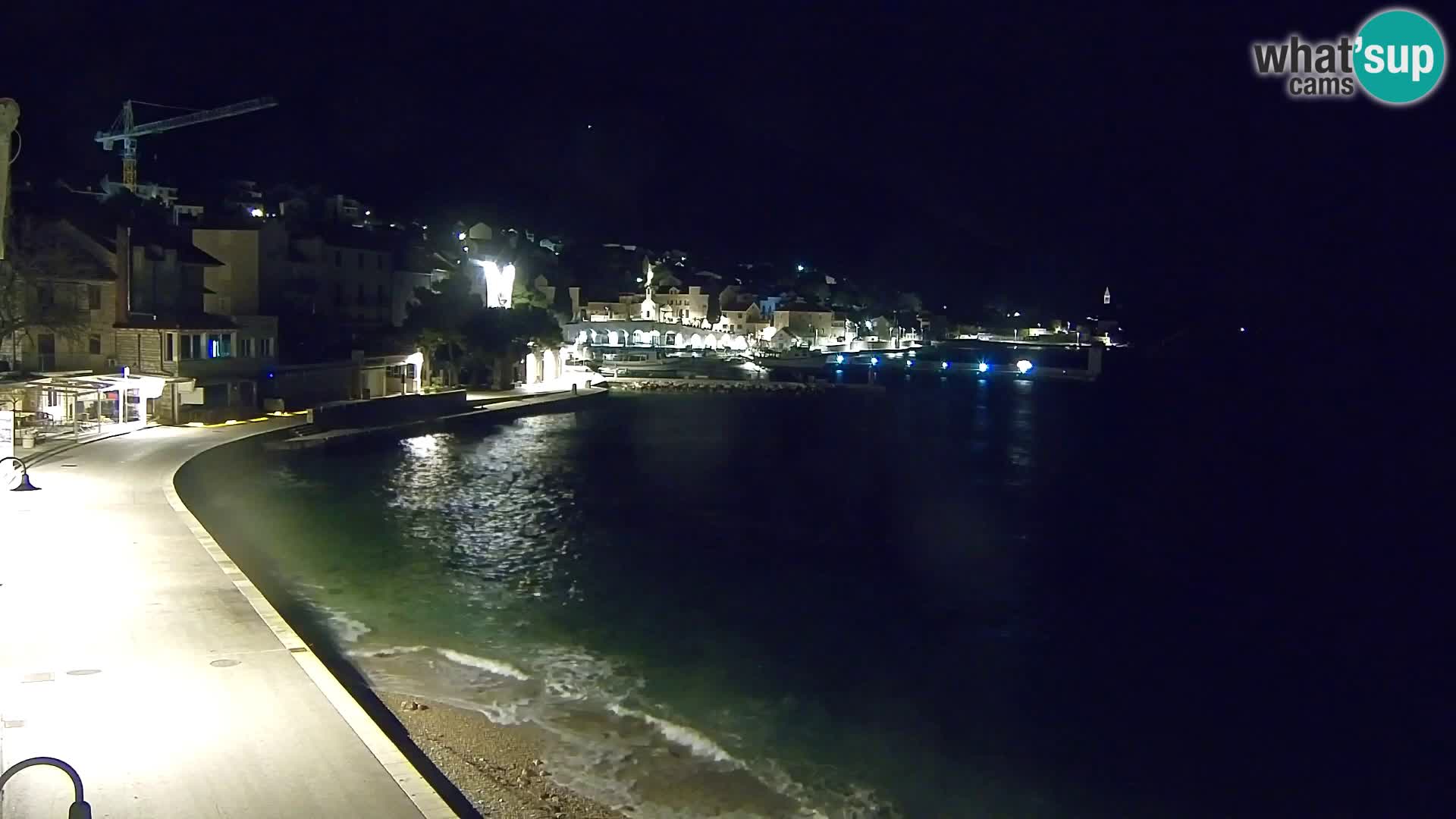 Webcam Bol Hafen & Ortszentrum – Liveblick aus Bol auf der Insel Brač