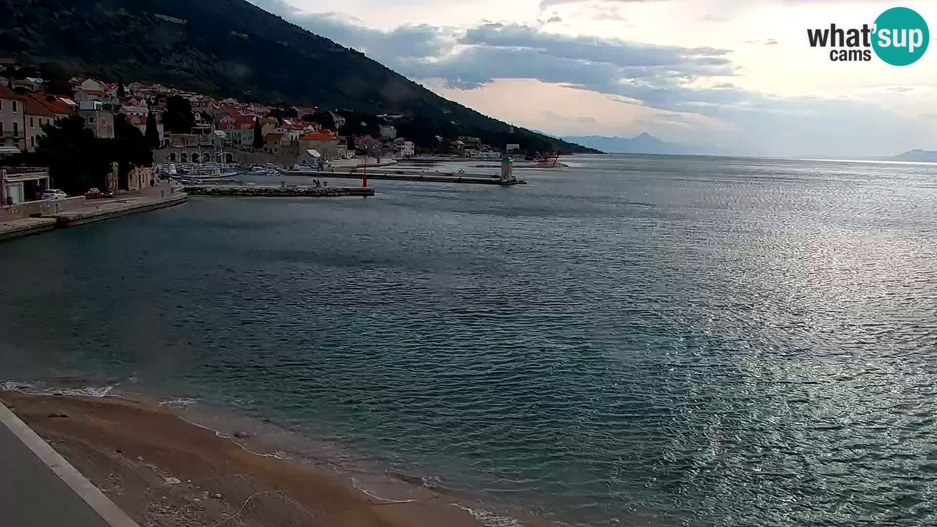 Webcam Bol centre-ville & marina – Vue en direct depuis Bol, île de Brač