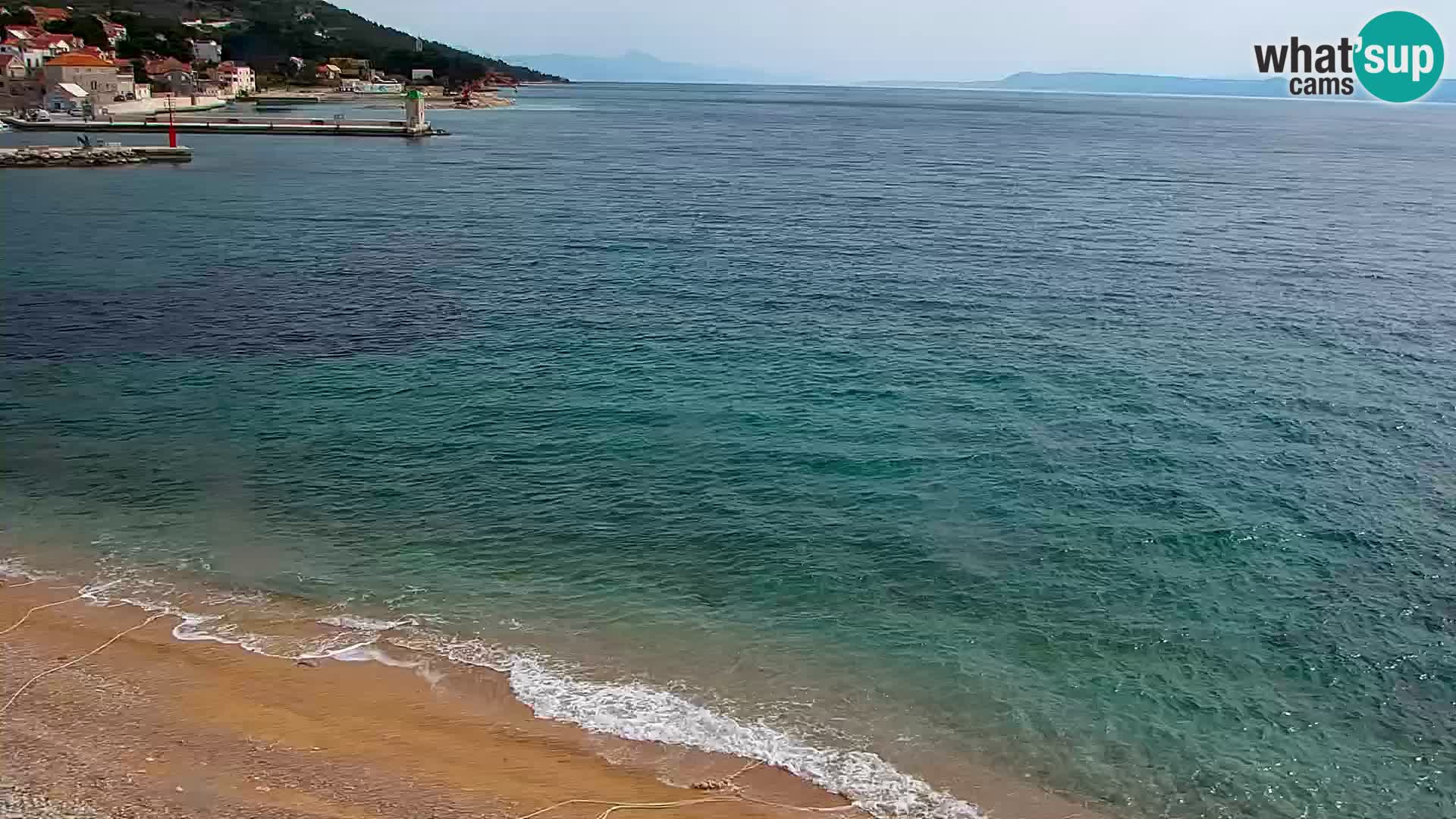 Webcam Bol Centro e Marina – Vista live dal porto di Bol