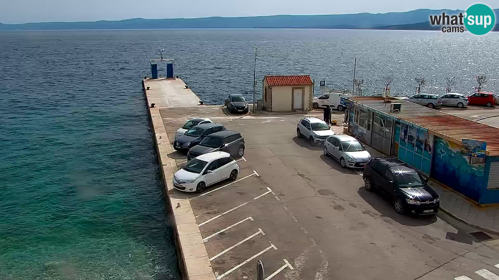Webcam Bol Hafen & Ortszentrum – Liveblick aus Bol auf der Insel Brač
