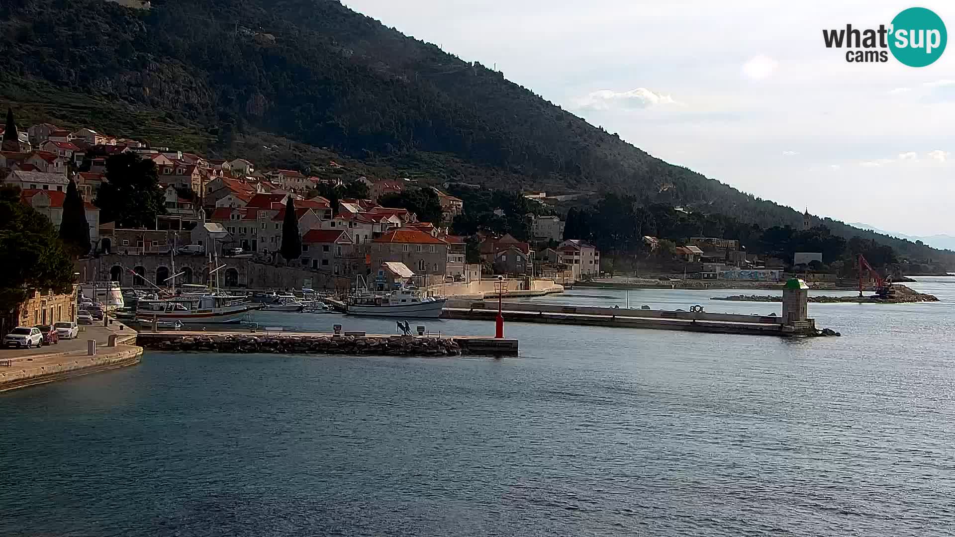 Webcam Bol Town Center & Marina – Live View from Bol, Brač