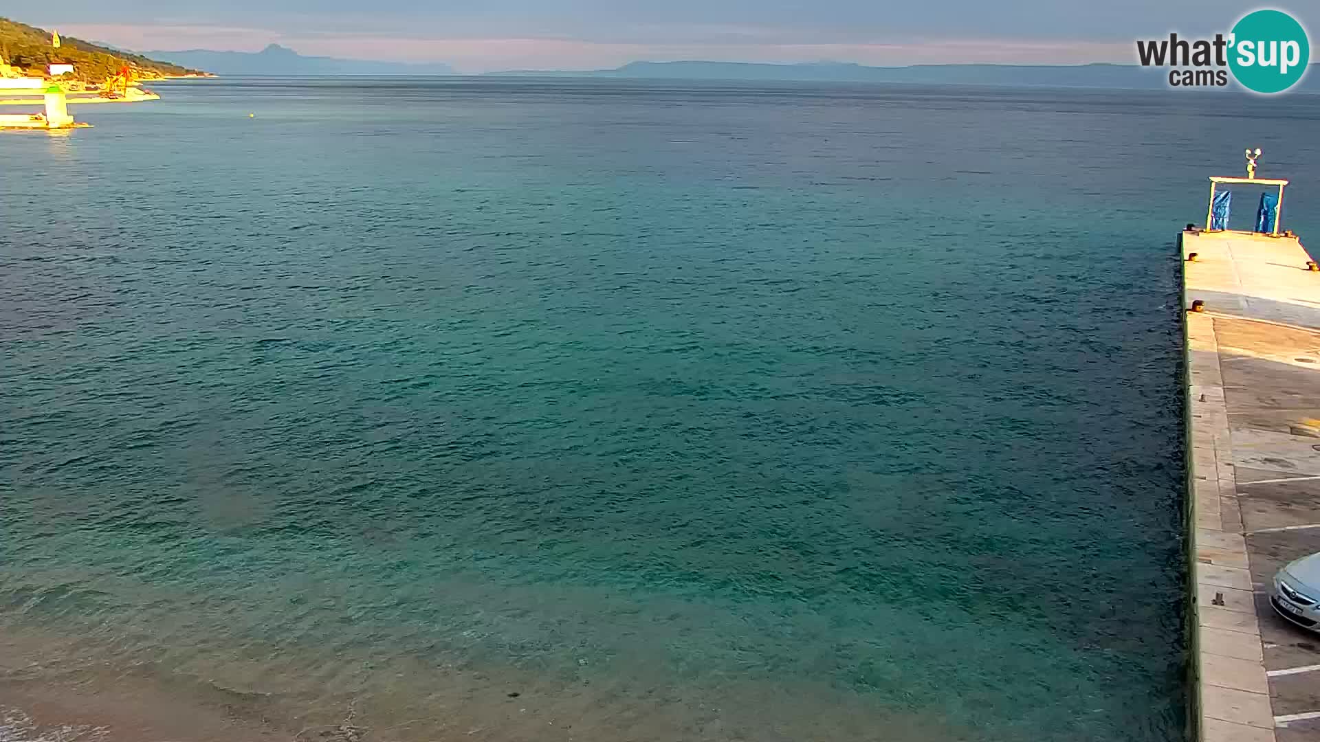 Webcam Bol Hafen & Ortszentrum – Liveblick aus Bol auf der Insel Brač