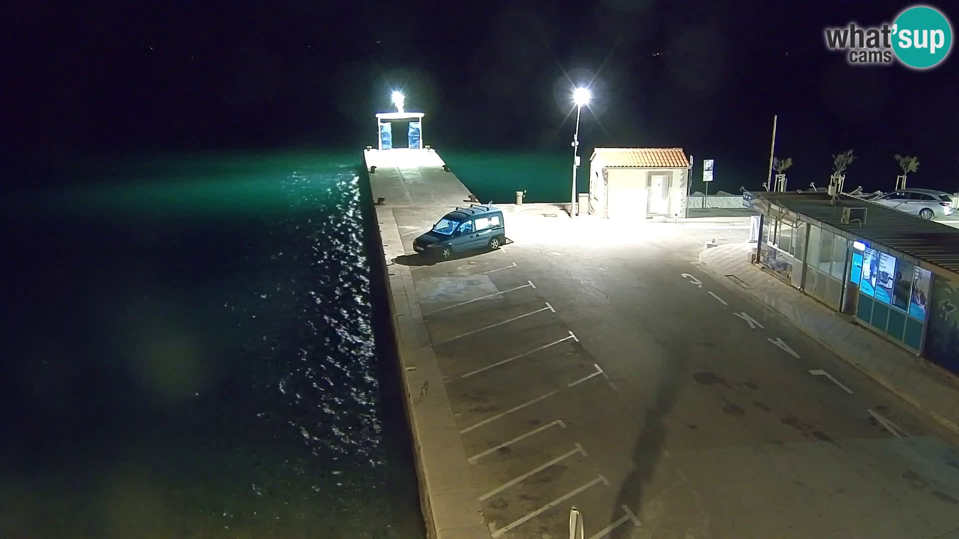 Webcam Bol centre-ville & marina – Vue en direct depuis Bol, île de Brač