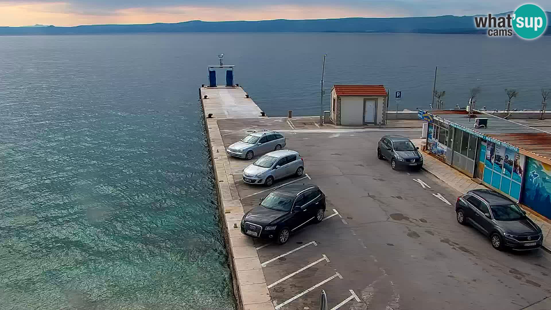 Webcam Bol Centre-Ville & Marina – Vue en direct depuis Bol, île de Brač
