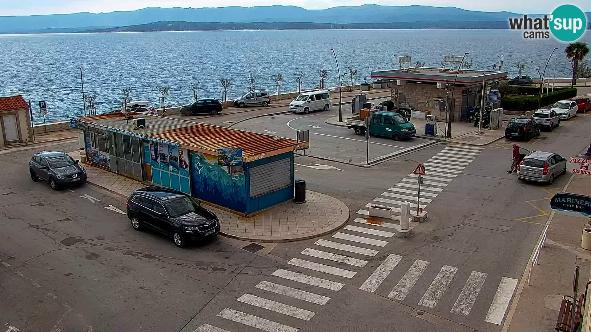 Webcam Bol Centro e Marina – Vista live dal porto di Bol