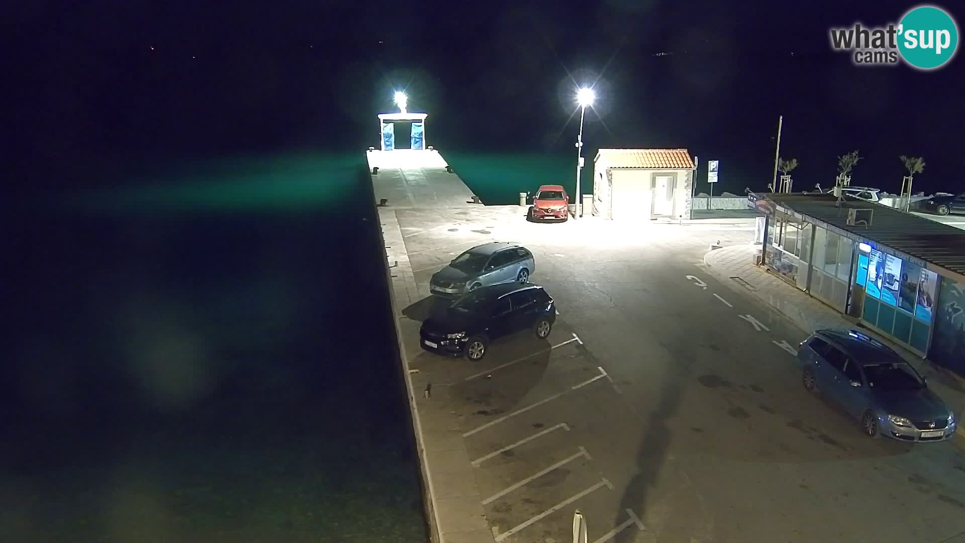 Webcam Bol Centro e Marina – Vista live dal porto di Bol