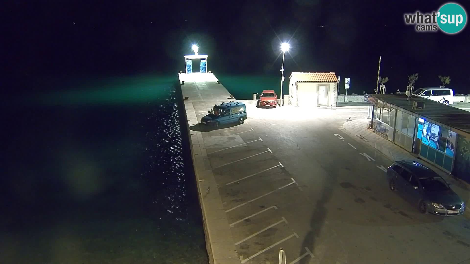 Webcam Bol Centre-Ville & Marina – Vue en direct depuis Bol, île de Brač