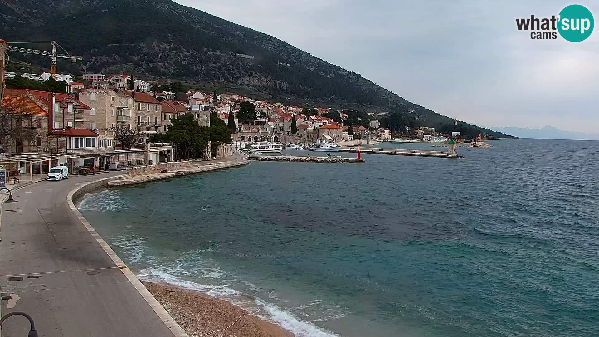 Webcam Bol Town Center & Marina – Live View from Bol, Brač