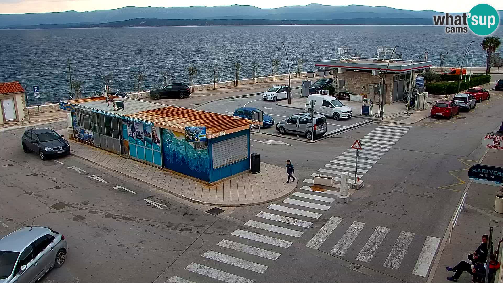 Webcam Bol Centre-Ville & Marina – Vue en direct depuis Bol, île de Brač