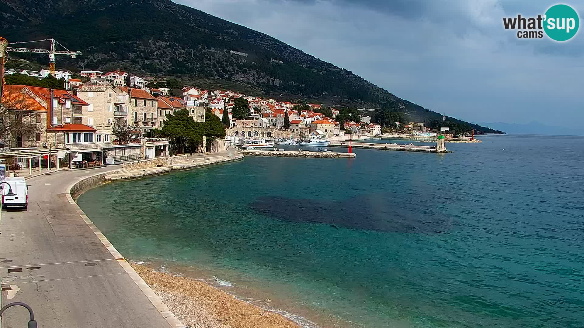 Webcam Bol Town Center & Marina – Live View from Bol, Brač