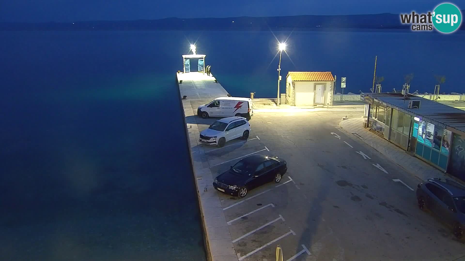Webcam Bol centre-ville & marina – Vue en direct depuis Bol, île de Brač
