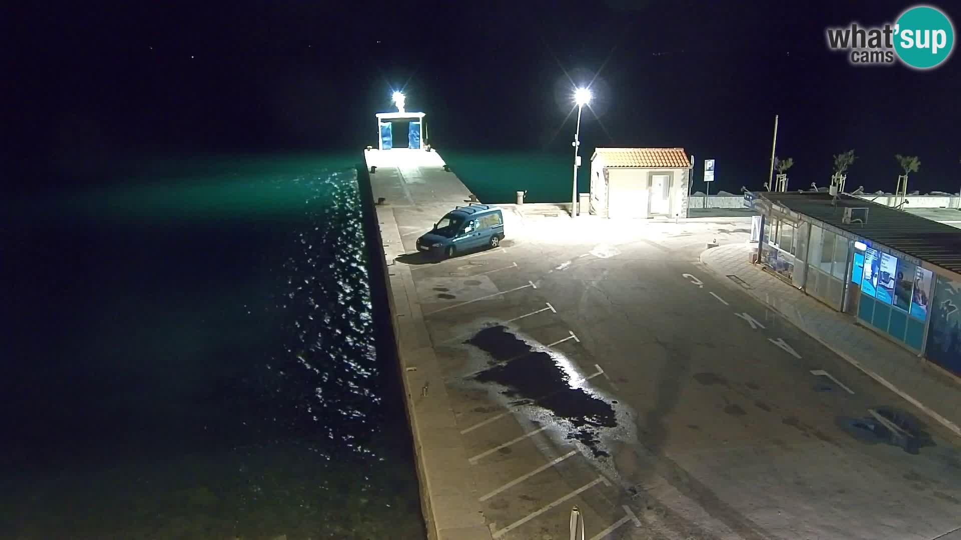 Webcam Bol Centre-Ville & Marina – Vue en direct depuis Bol, île de Brač