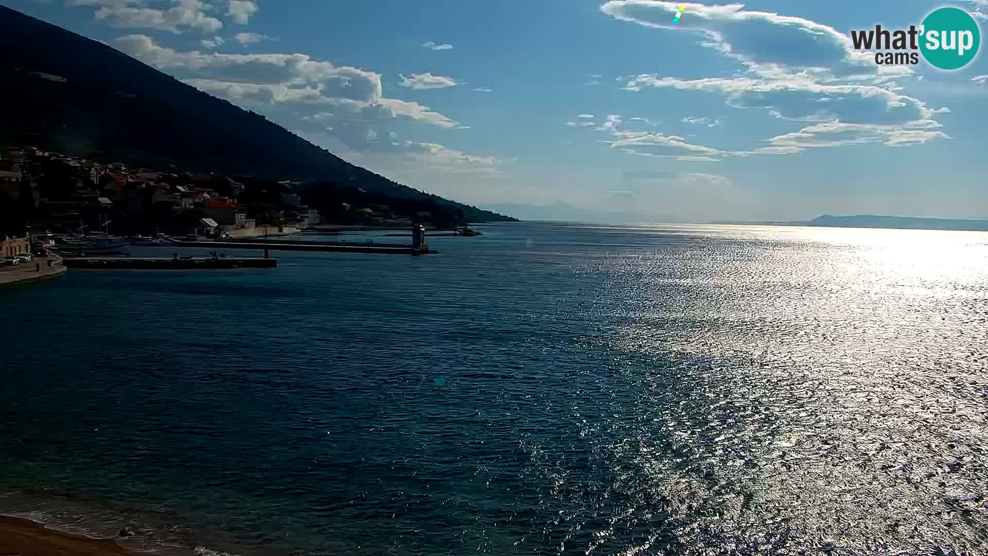 Webcam Bol centre-ville & marina – Vue en direct depuis Bol, île de Brač