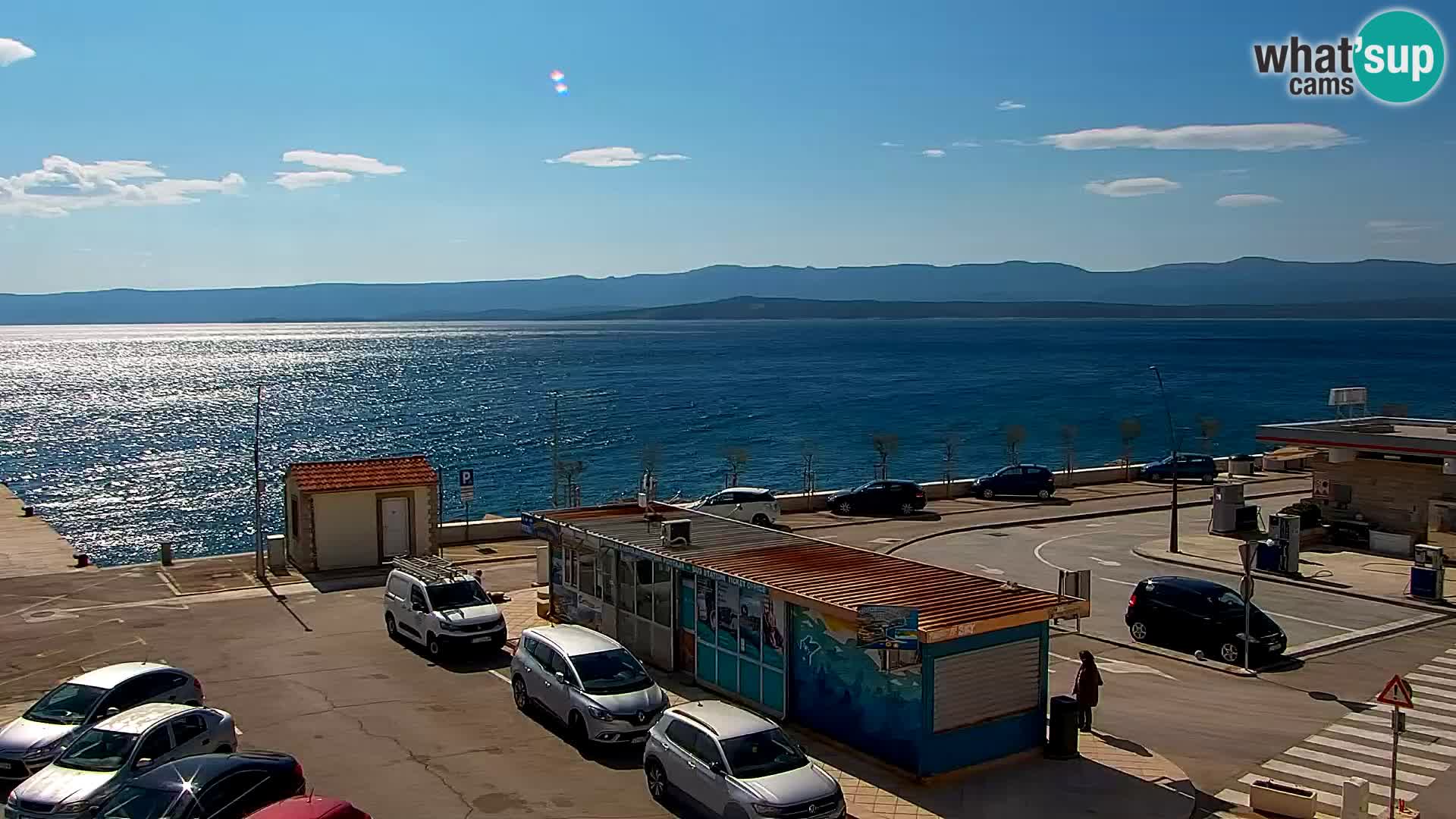 Webcam Bol Centre-Ville & Marina – Vue en direct depuis Bol, île de Brač