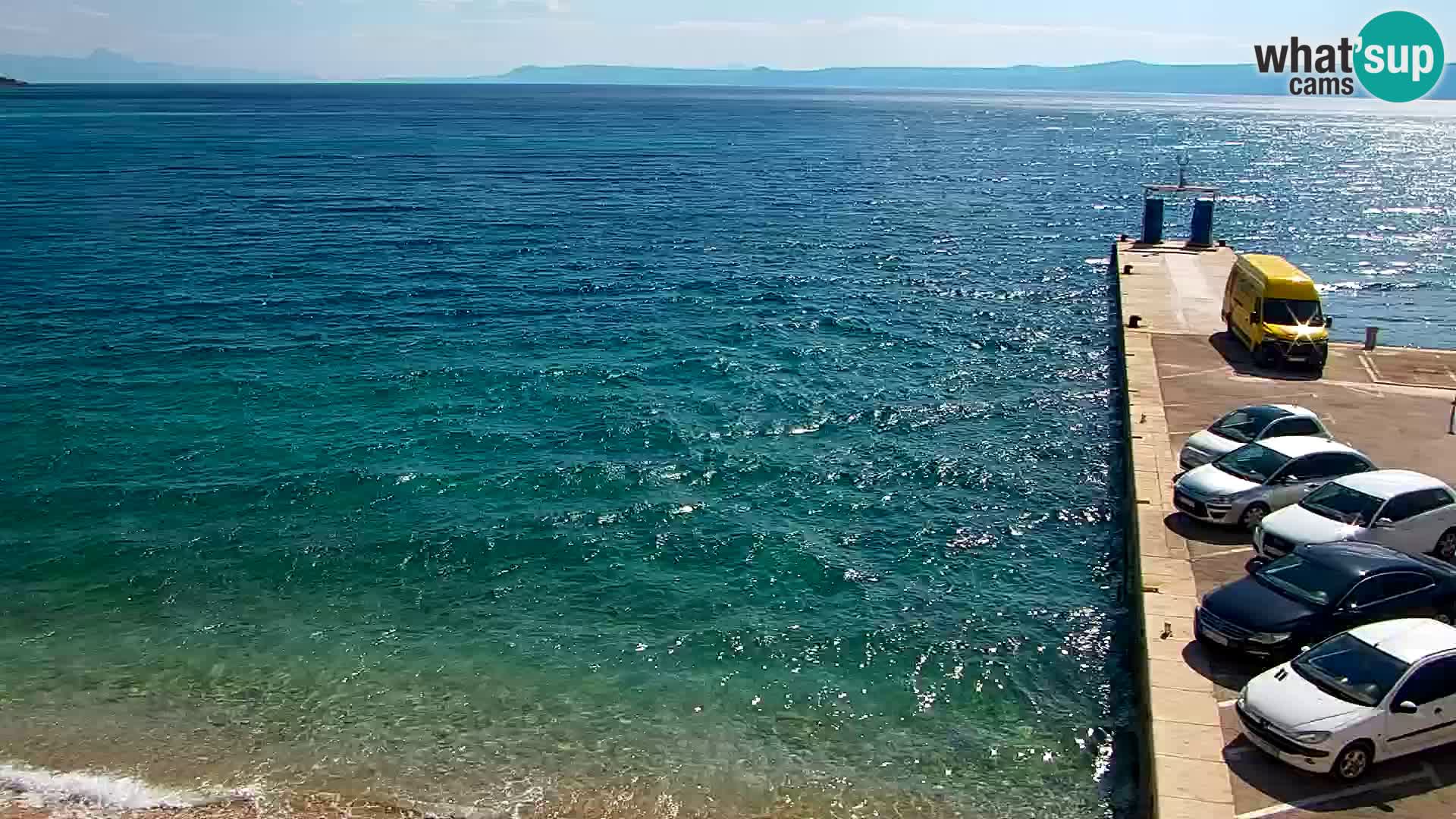 Webcam Bol Centre-Ville & Marina – Vue en direct depuis Bol, île de Brač