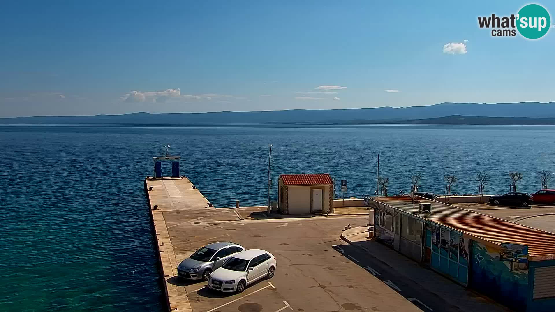 Webcam Bol Centre-Ville & Marina – Vue en direct depuis Bol, île de Brač