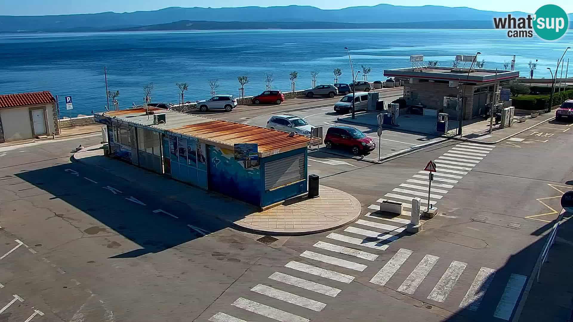 Webcam Bol centre-ville & marina – Vue en direct depuis Bol, île de Brač