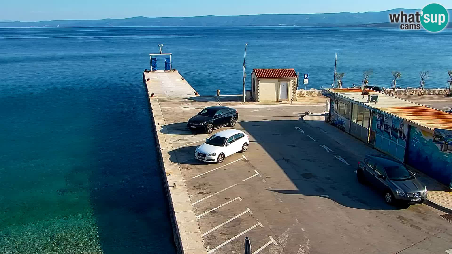 Webcam Bol Hafen & Ortszentrum – Liveblick aus Bol auf der Insel Brač