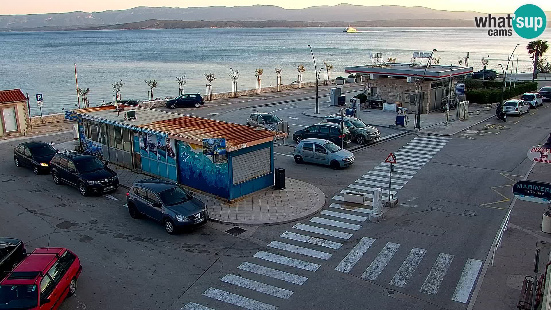 Webcam Bol centre-ville & marina – Vue en direct depuis Bol, île de Brač
