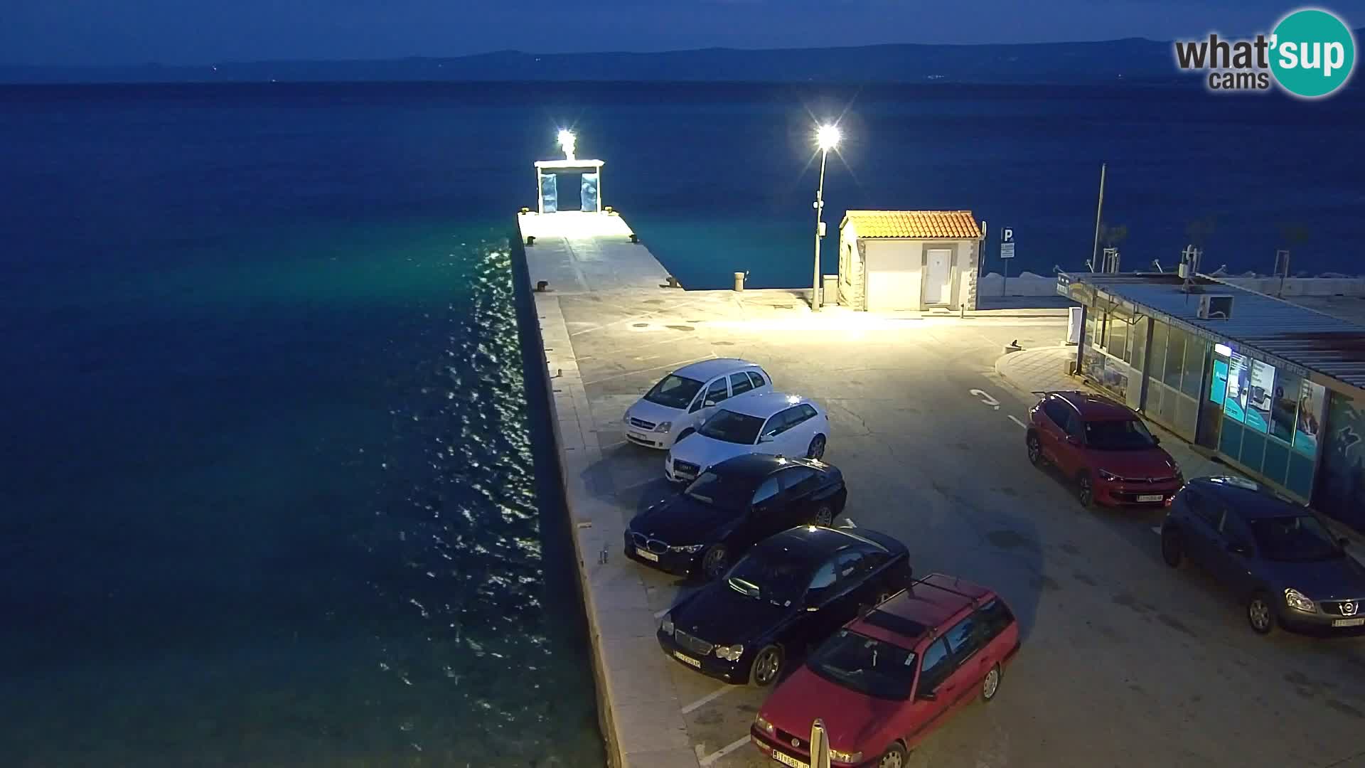 Webcam Bol Centre-Ville & Marina – Vue en direct depuis Bol, île de Brač