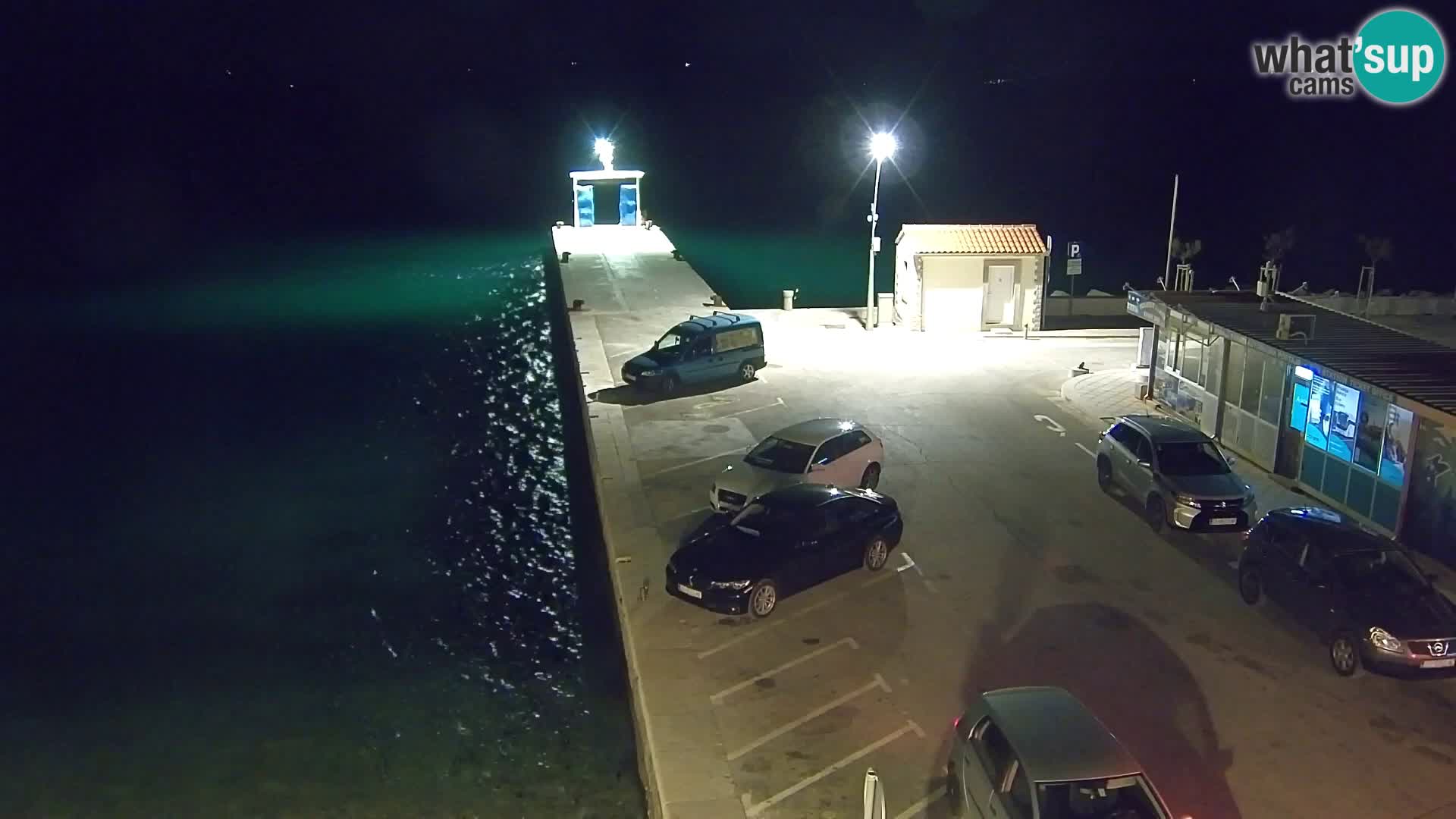 Webcam Bol centre-ville & marina – Vue en direct depuis Bol, île de Brač