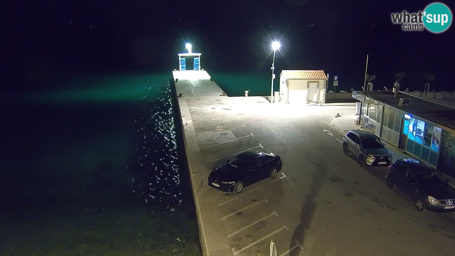 Webcam Bol centre-ville & marina – Vue en direct depuis Bol, île de Brač