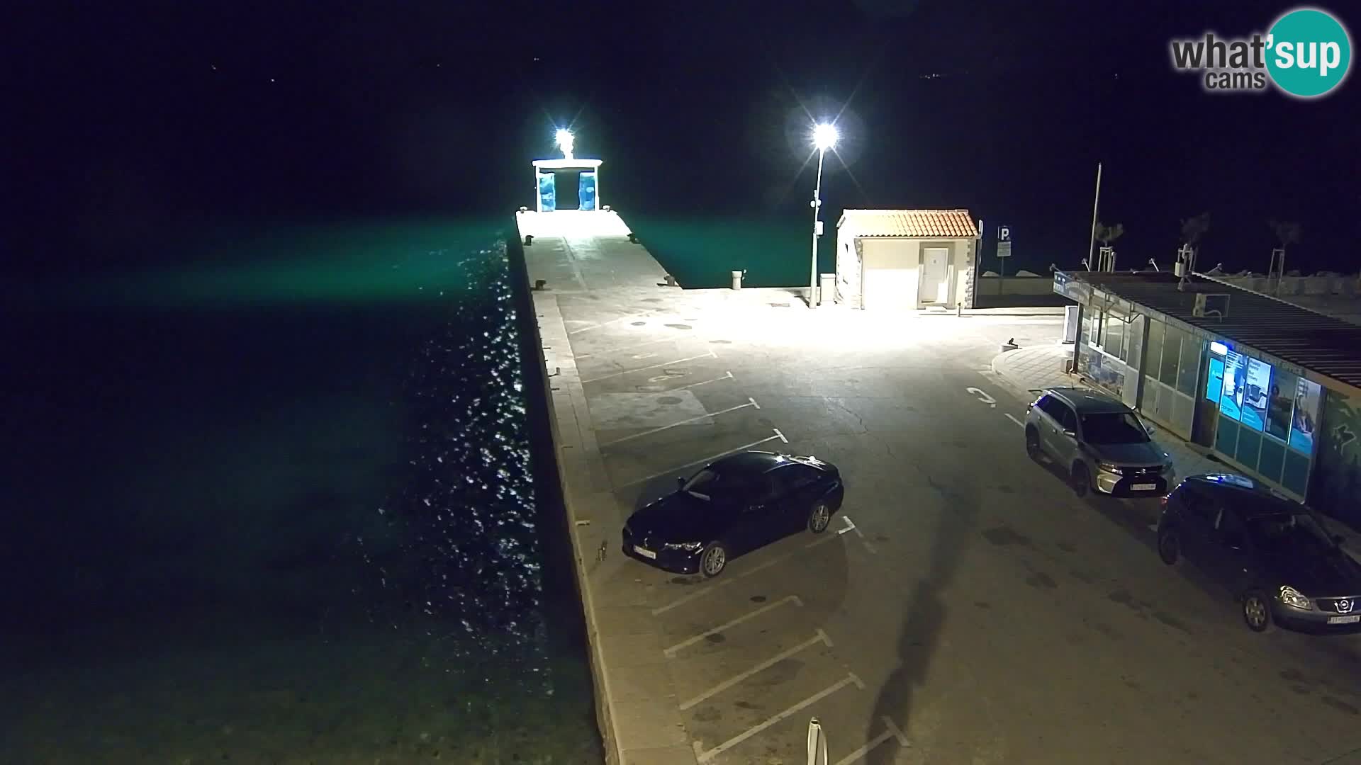 Webcam Bol Centre-Ville & Marina – Vue en direct depuis Bol, île de Brač