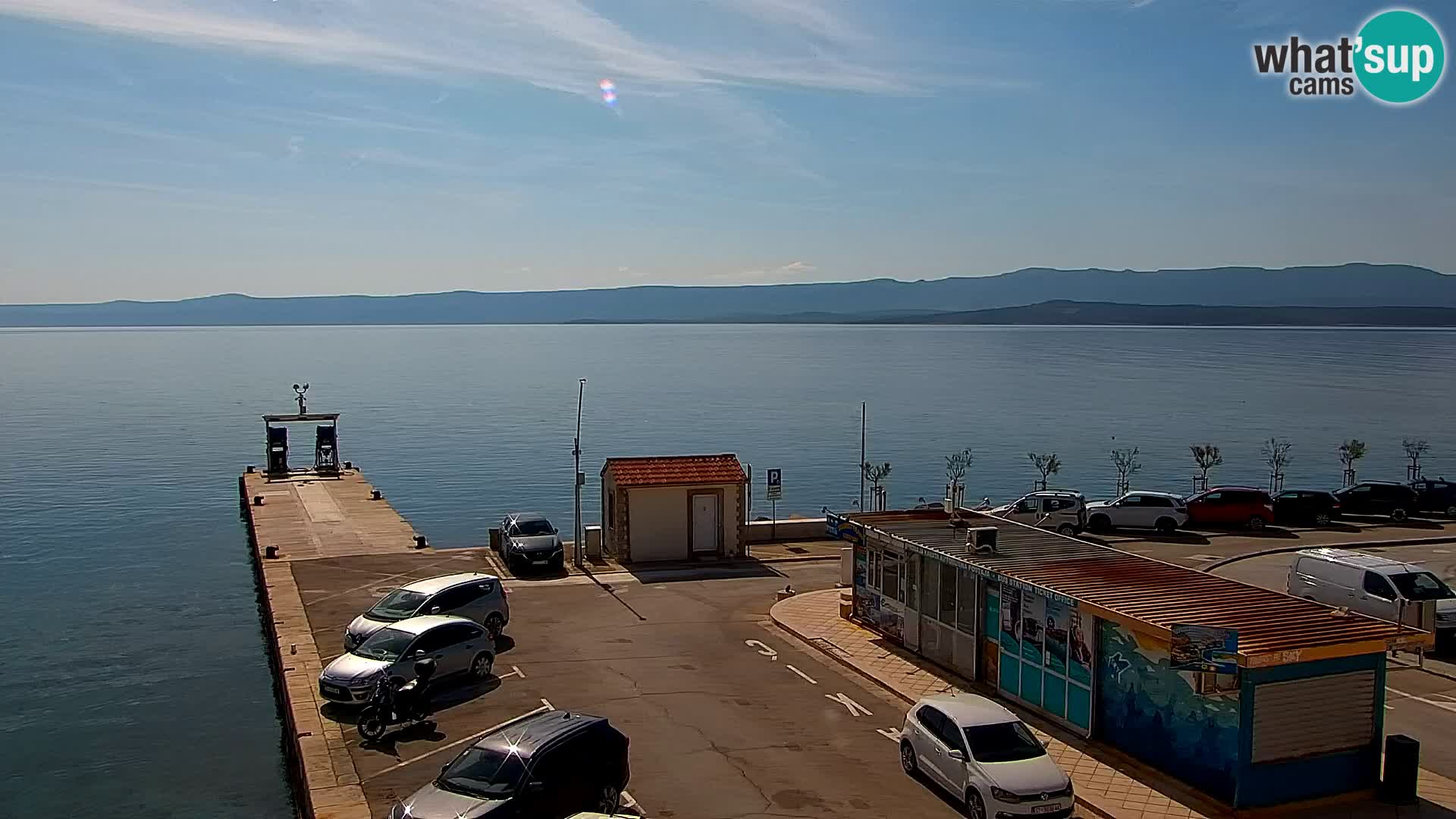 Webcam Bol Centre-Ville & Marina – Vue en direct depuis Bol, île de Brač