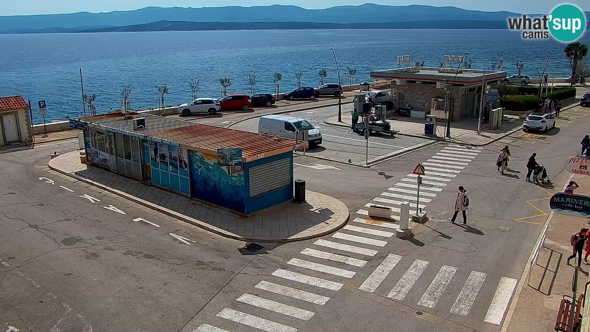 Webcam Bol Centro e Marina – Vista live dal porto di Bol