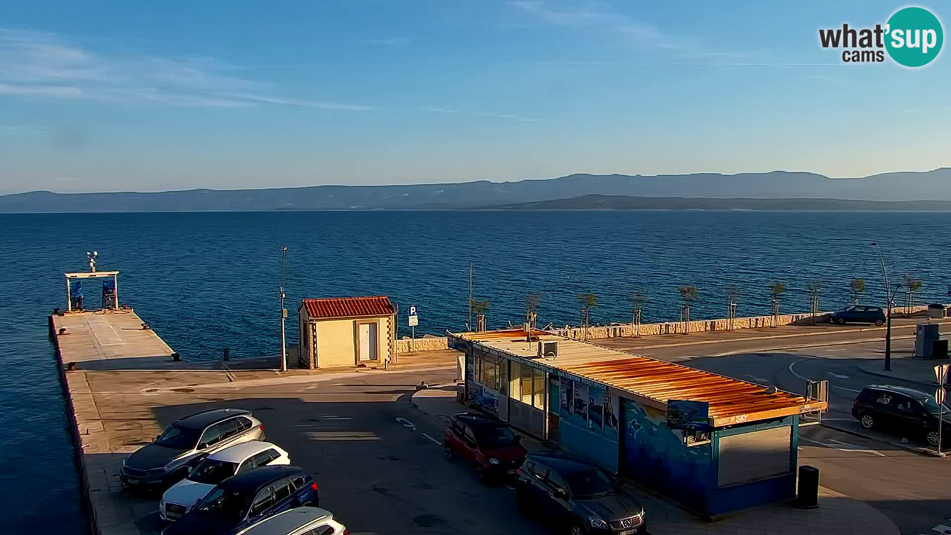 Webcam Bol Hafen & Ortszentrum – Liveblick aus Bol auf der Insel Brač