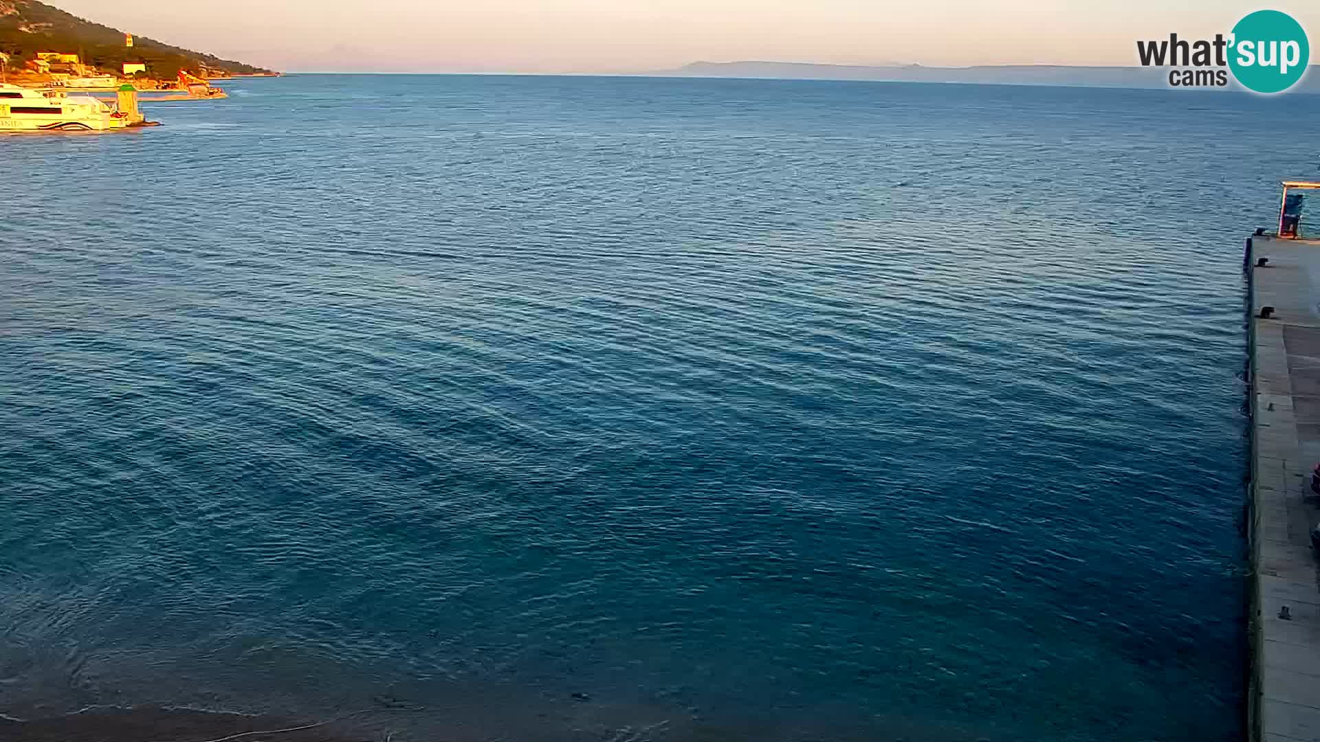 Webcam Bol Hafen & Ortszentrum – Liveblick aus Bol auf der Insel Brač