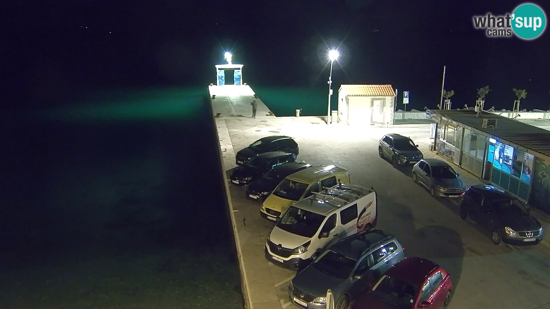 Webcam Bol Centro e Marina – Vista live dal porto di Bol