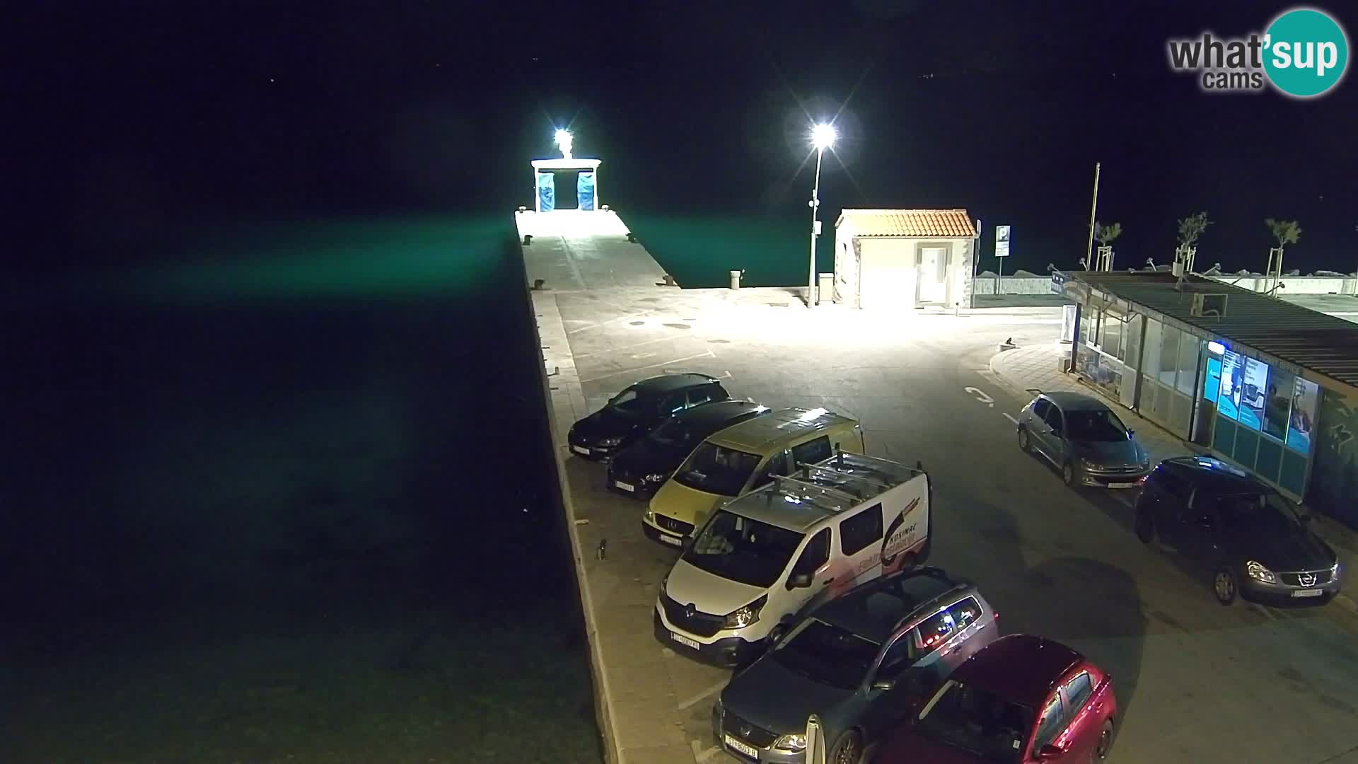 Webcam Bol Centre-Ville & Marina – Vue en direct depuis Bol, île de Brač