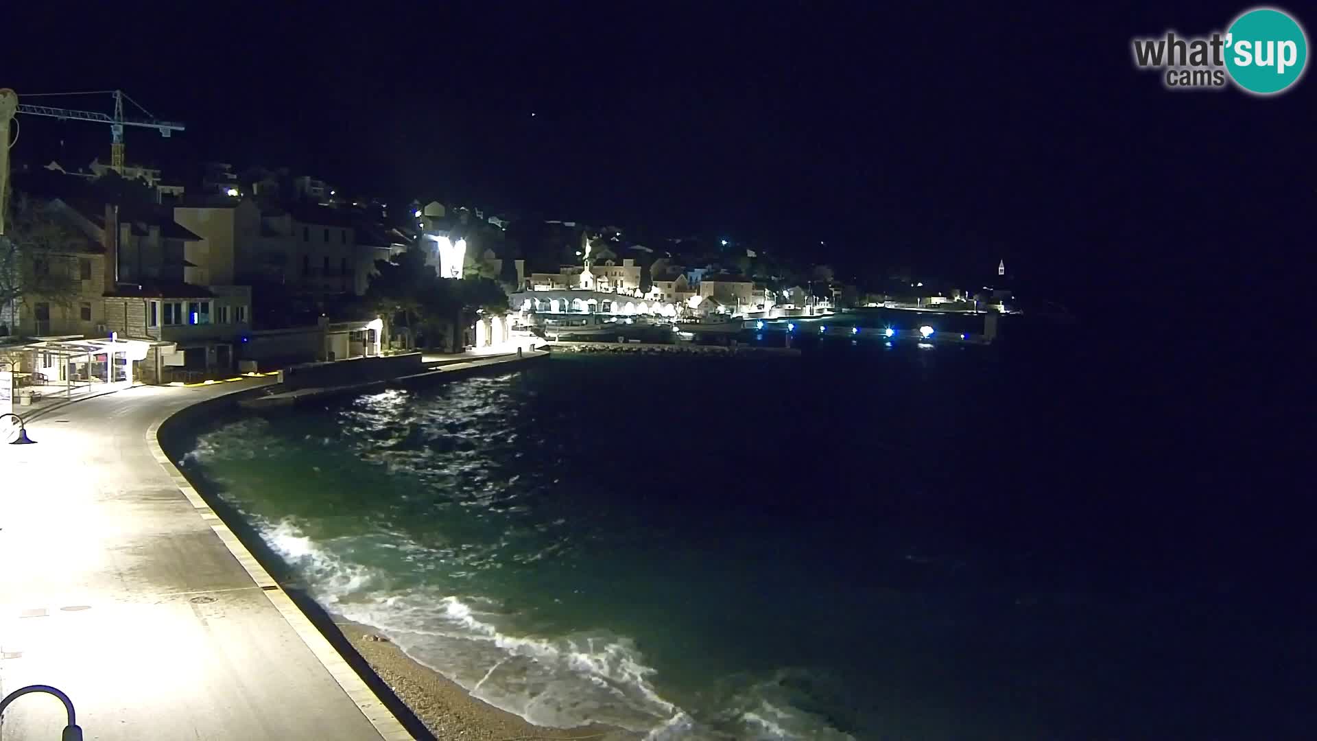 Webcam Bol Hafen & Ortszentrum – Liveblick aus Bol auf der Insel Brač