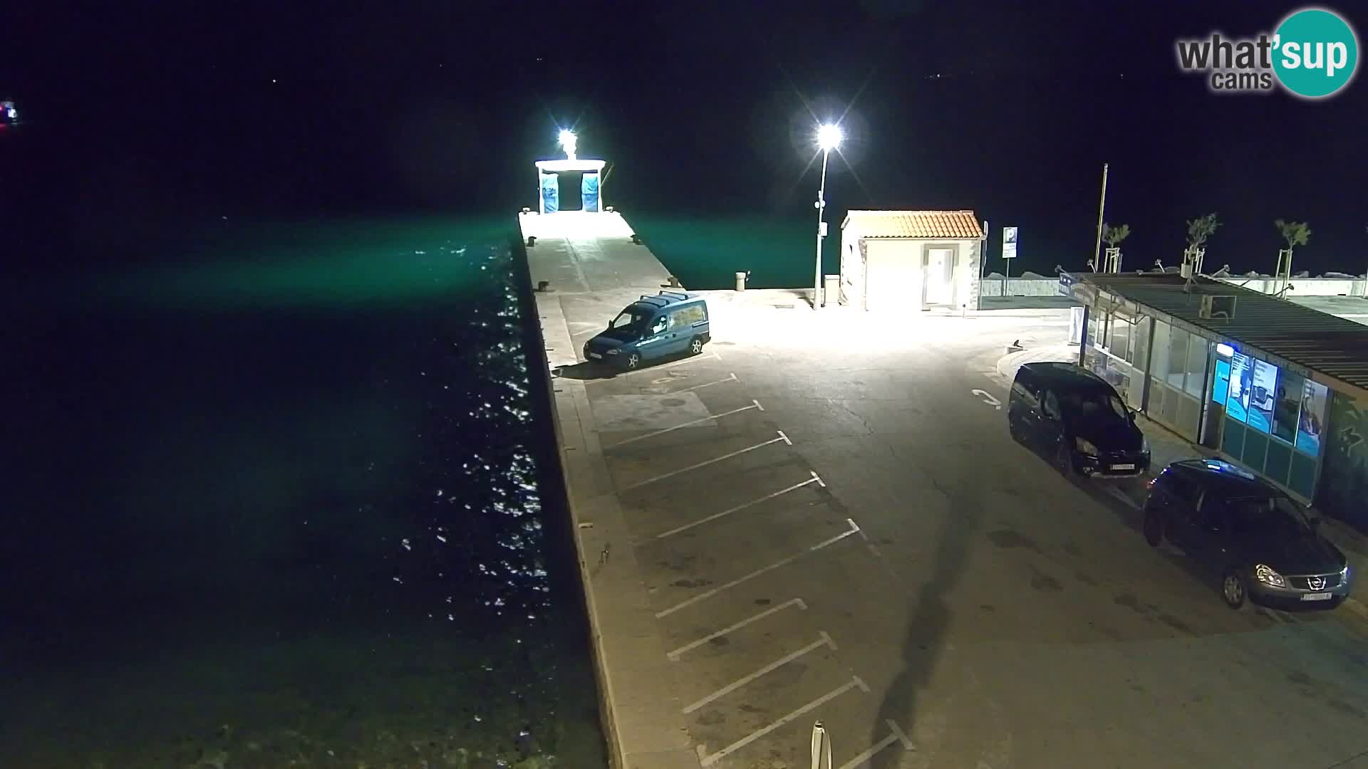 Webcam Bol Centre-Ville & Marina – Vue en direct depuis Bol, île de Brač