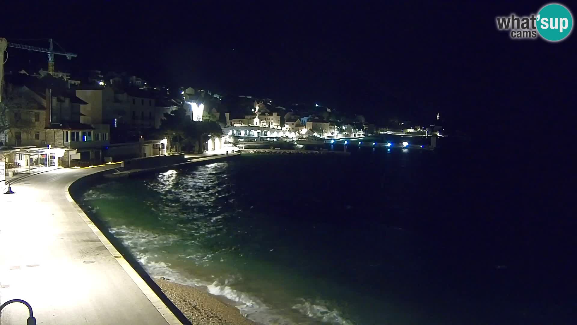 Webcam Bol Hafen & Ortszentrum – Liveblick aus Bol auf der Insel Brač