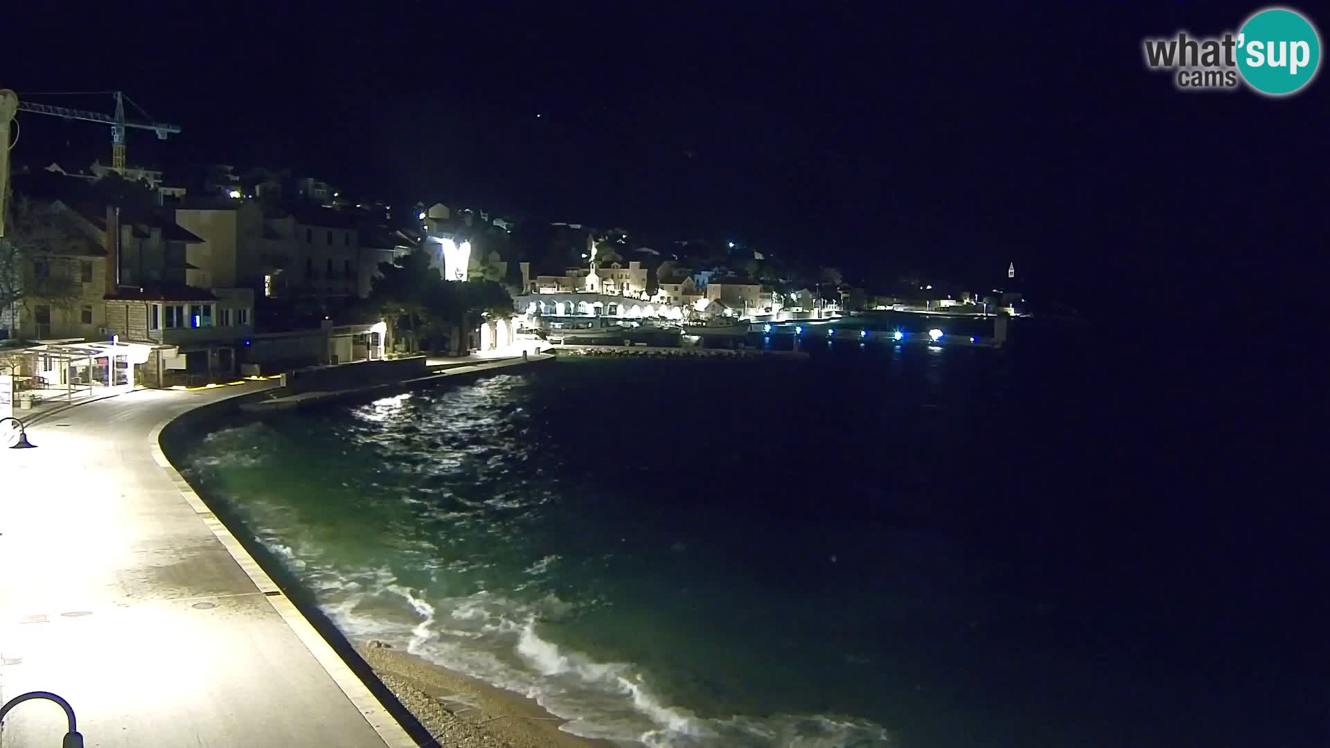 Webcam Bol Centre-Ville & Marina – Vue en direct depuis Bol, île de Brač